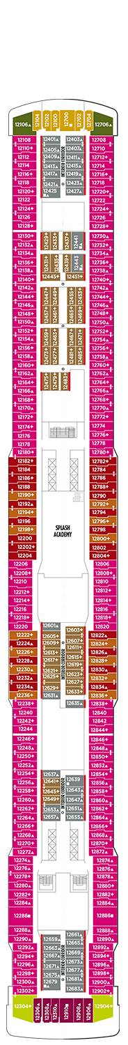 Norwegian Breakaway Floor Plan Deck 12 | Floor Roma