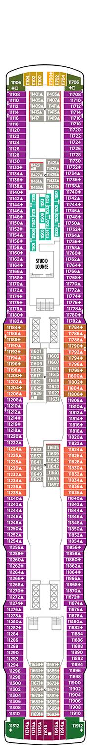 Norwegian Escape Deck 11 Floor Plan | Floor Roma