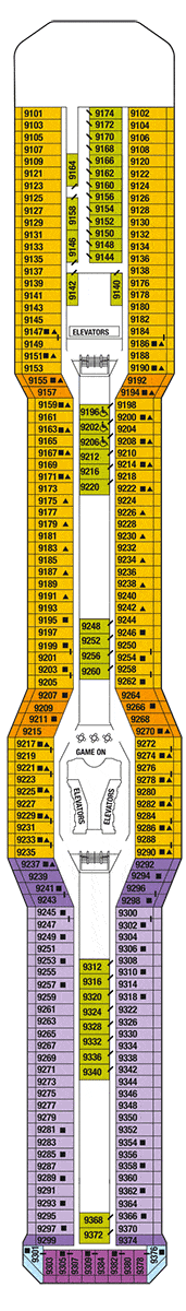 Celebrity Reflection Deck Plan & Cabin Plan