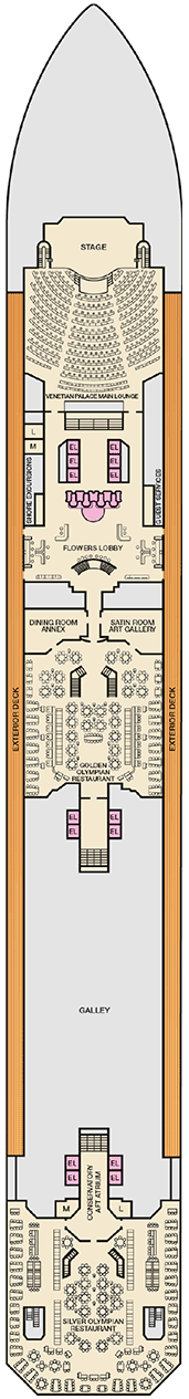 Carnival Liberty Deck Plan And Cabin Plan