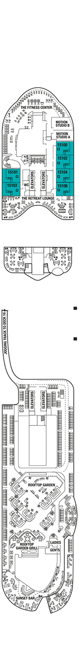 Celebrity Ascent Deck Plan And Cabin Plan 2816