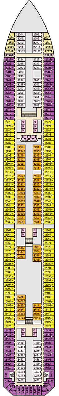 Carnival Conquest Floor Plan | Floor Roma