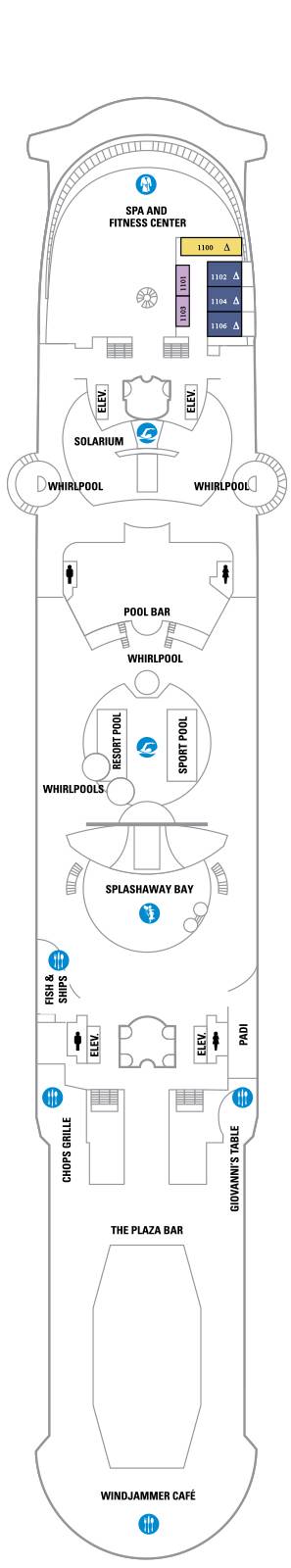 Deck Plans, Independence of the Seas