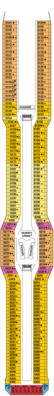 Celebrity Reflection Floor Plan | Floor Roma