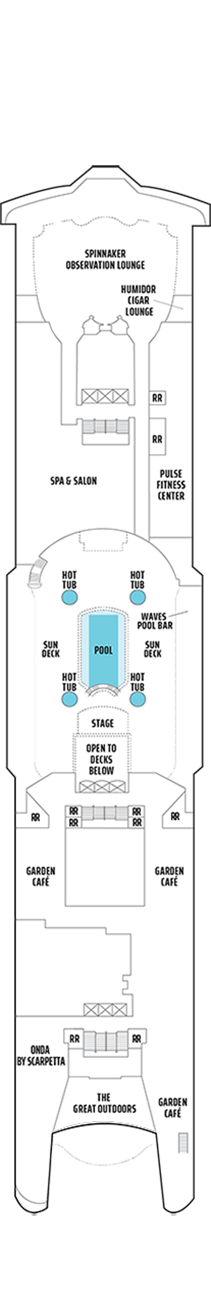 Norwegian Spirit Deck Plan And Cabin Plan 7321