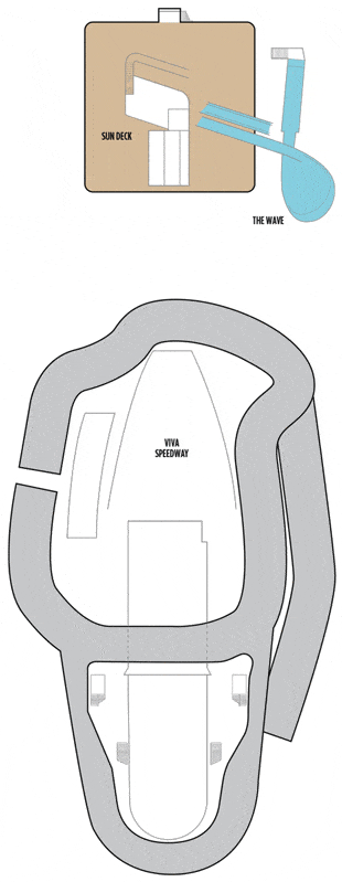 Norwegian Viva Deck plan & cabin plan