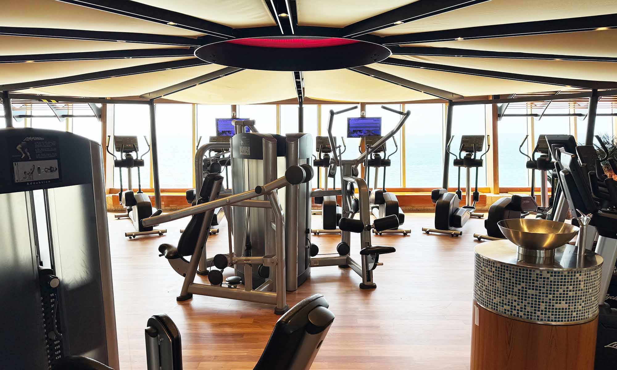 AIDAdiva fitness studio