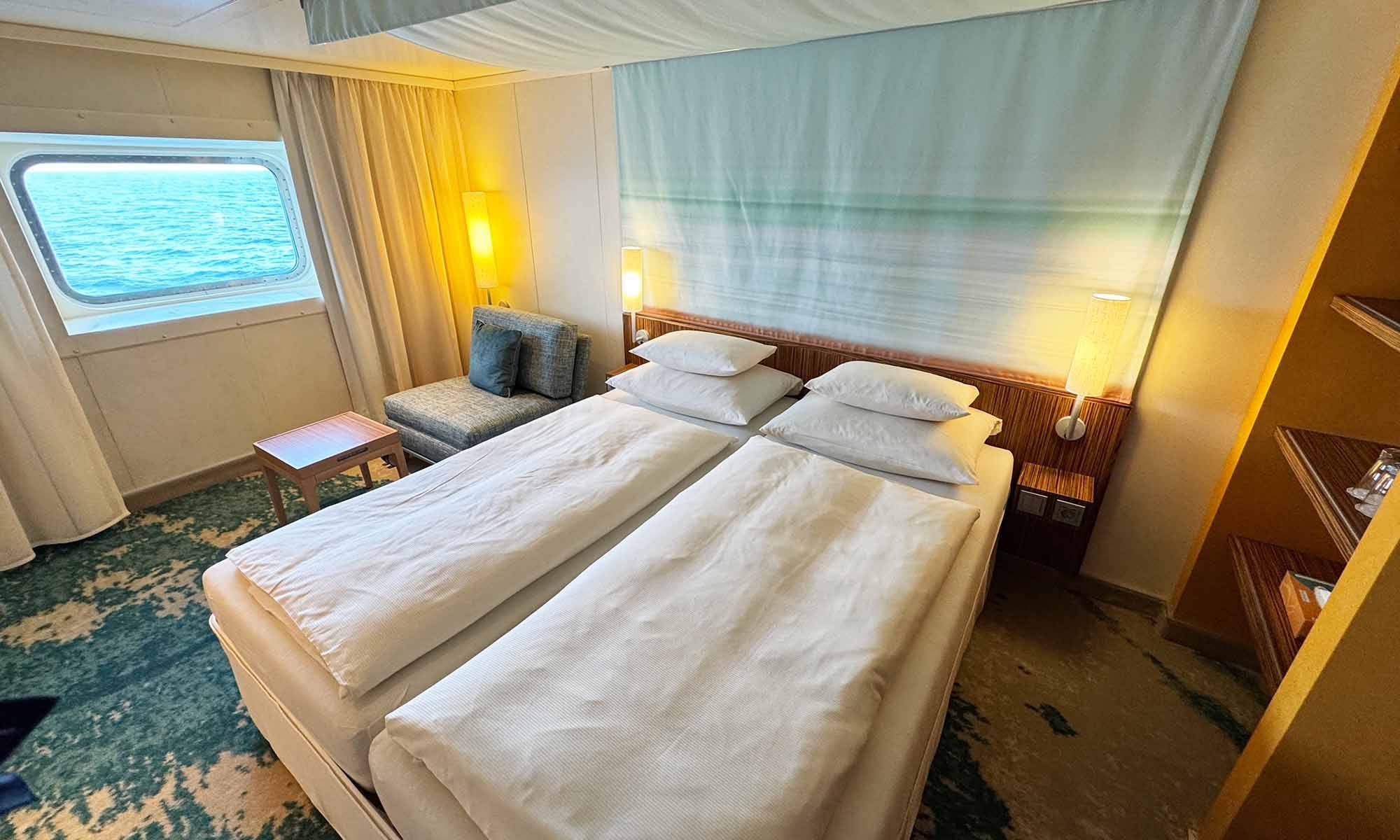 AIDAdiva oceanview stateroom