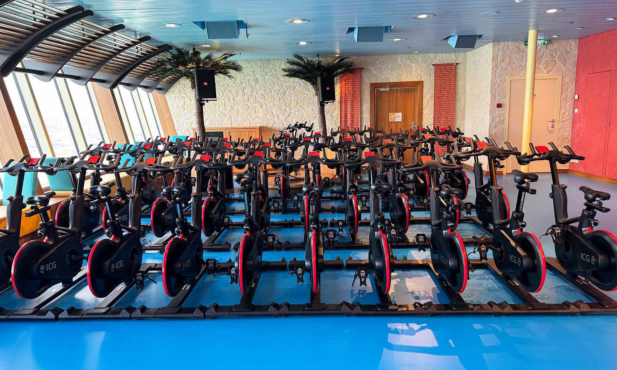 AIDAdiva fitness studio