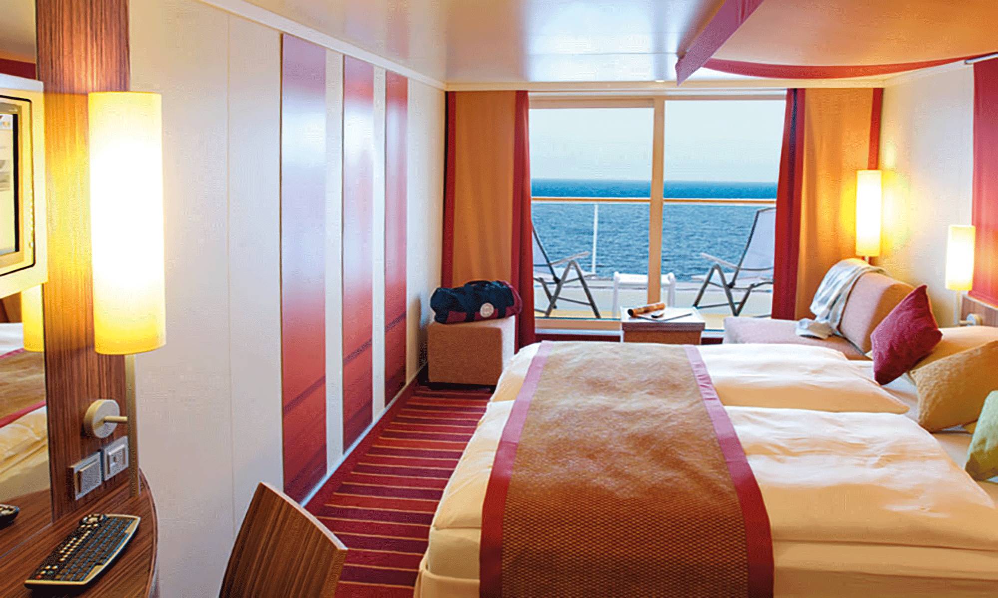 AIDAsol balcony stateroom