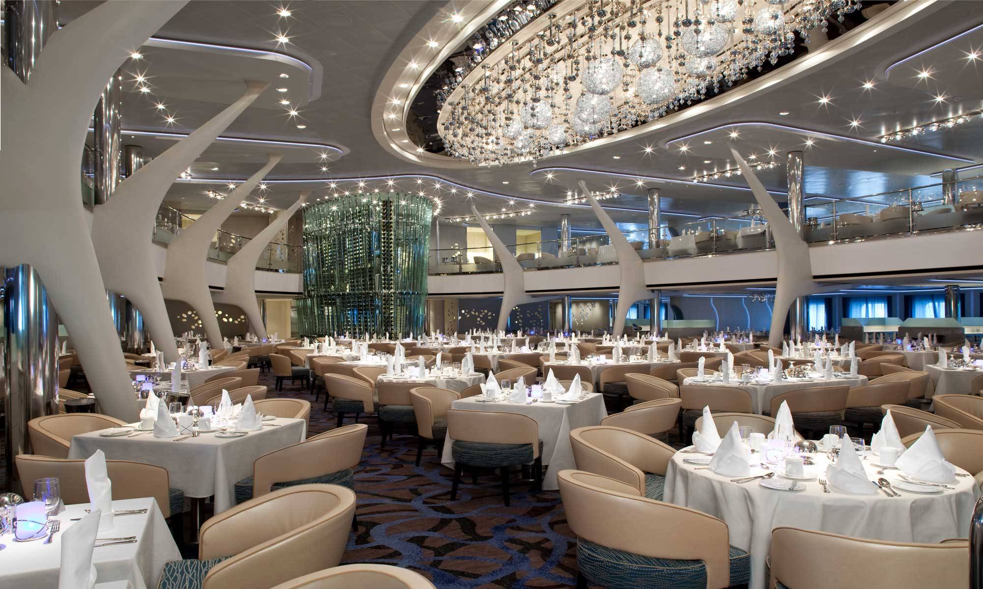 Celebrity Eclipse main restaurant Moonlight Sonata