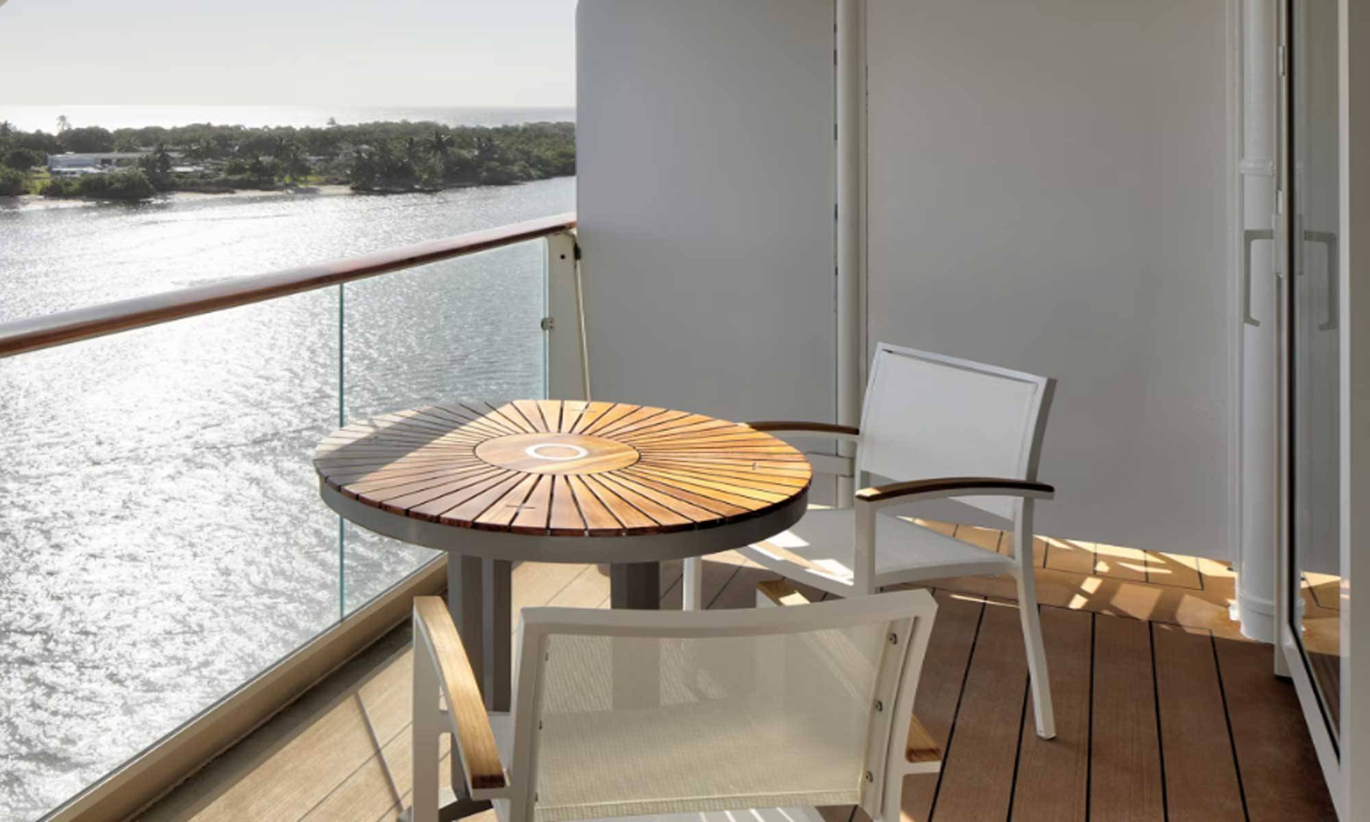 Celebrity Eclipse Horizon Suite balcony
