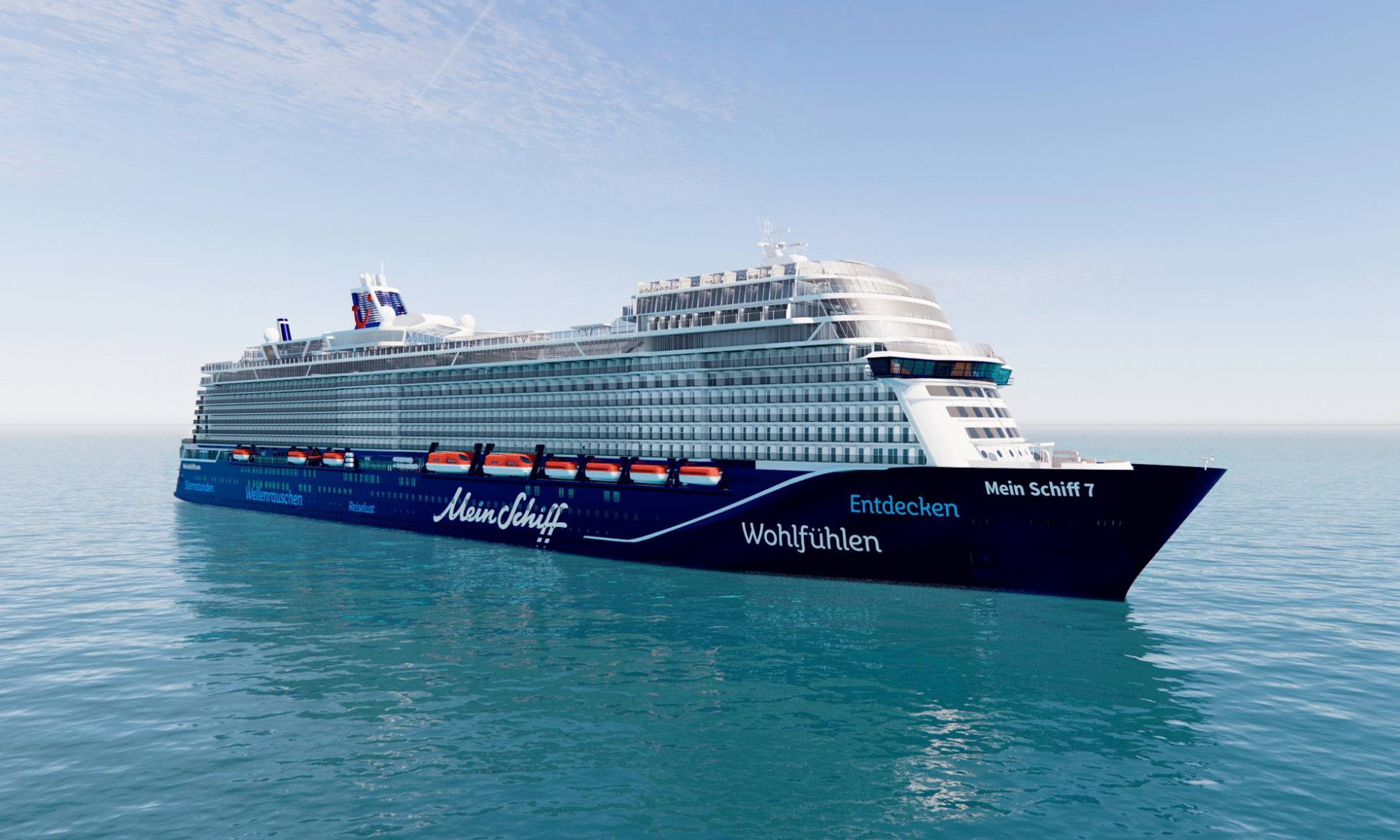 tui cruises mein schiff 7 jungfernfahrt