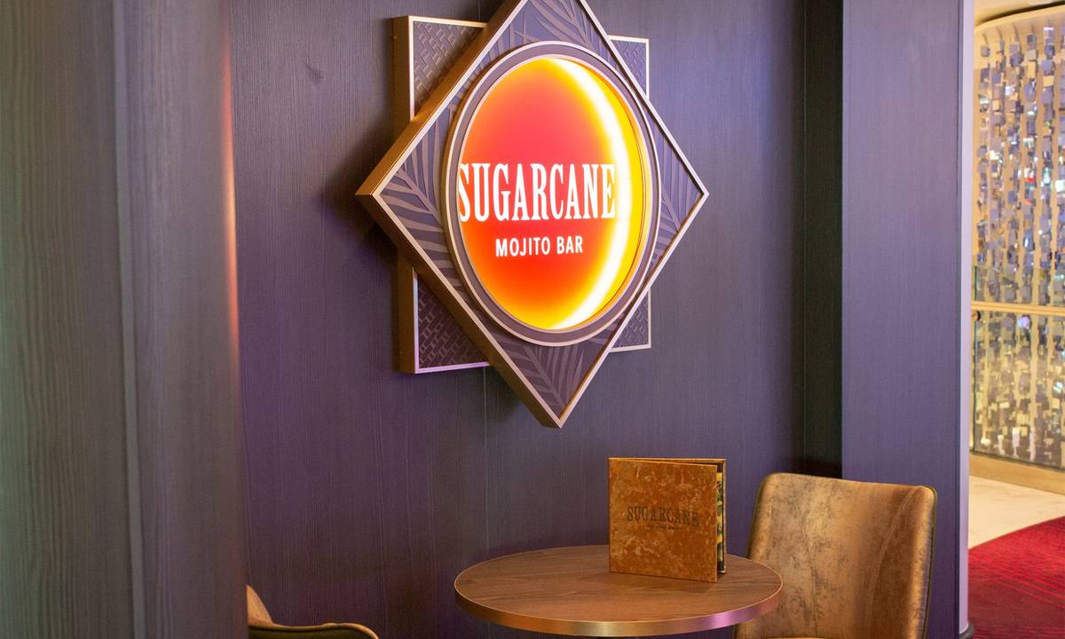 Norwegian Encore Sugarcane Mojito Bar