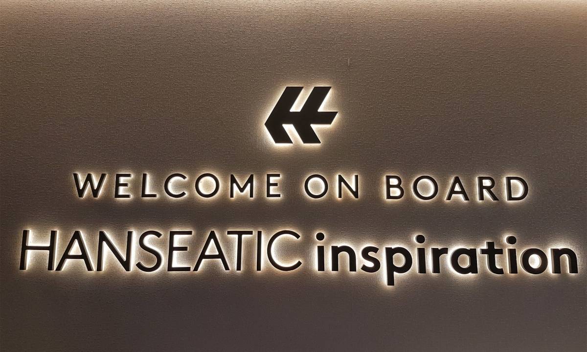 Hanseatic Inspiration Willkommen an Bord