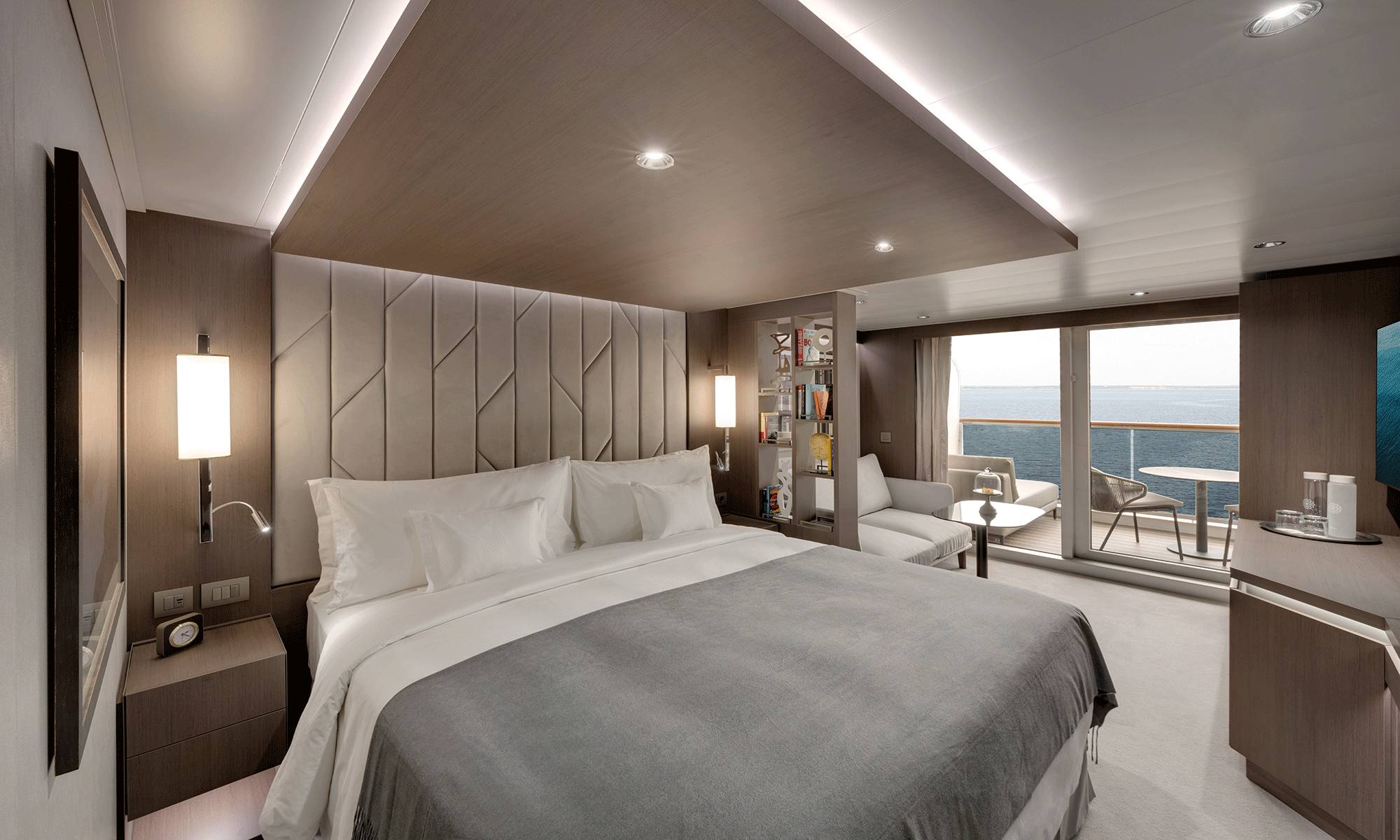 Ocean Terrace Suite Bett