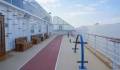 Nieuw Statendam jogging trail on deck