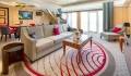 Queen Mary 2 Duplex Suite Lounge