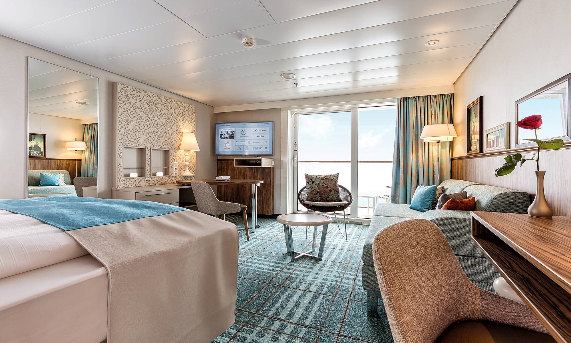 Mein Schiff 4 Junior Suite mit Balkon