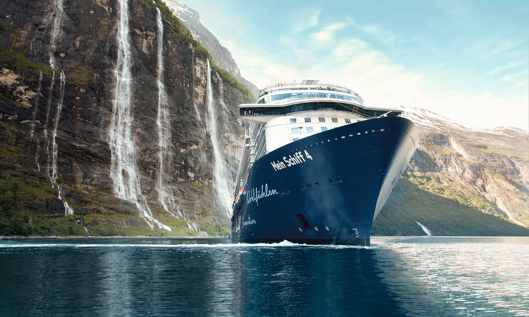 Mein Schiff 4 Schiffsbug