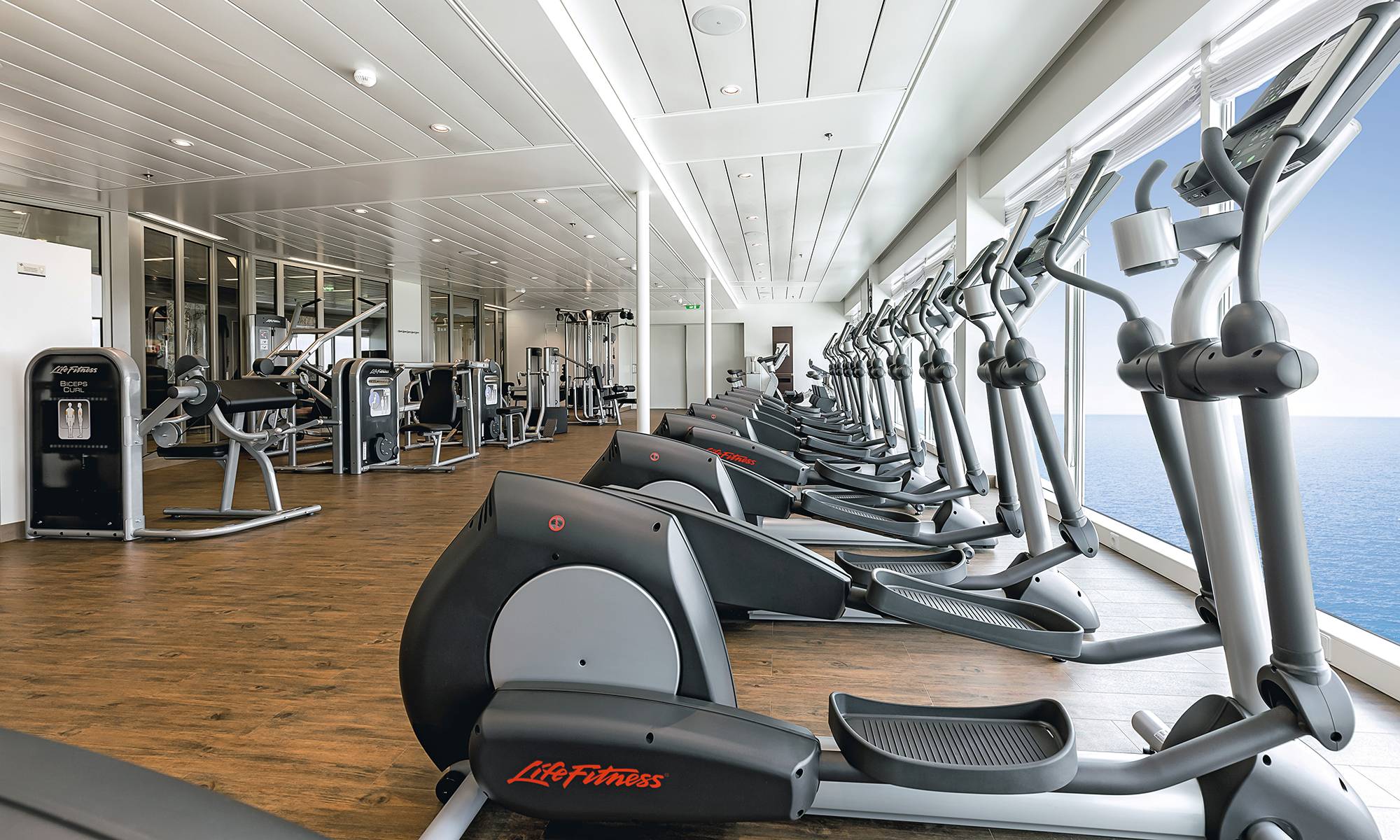 Mein Schiff 4 Fitnessstudio