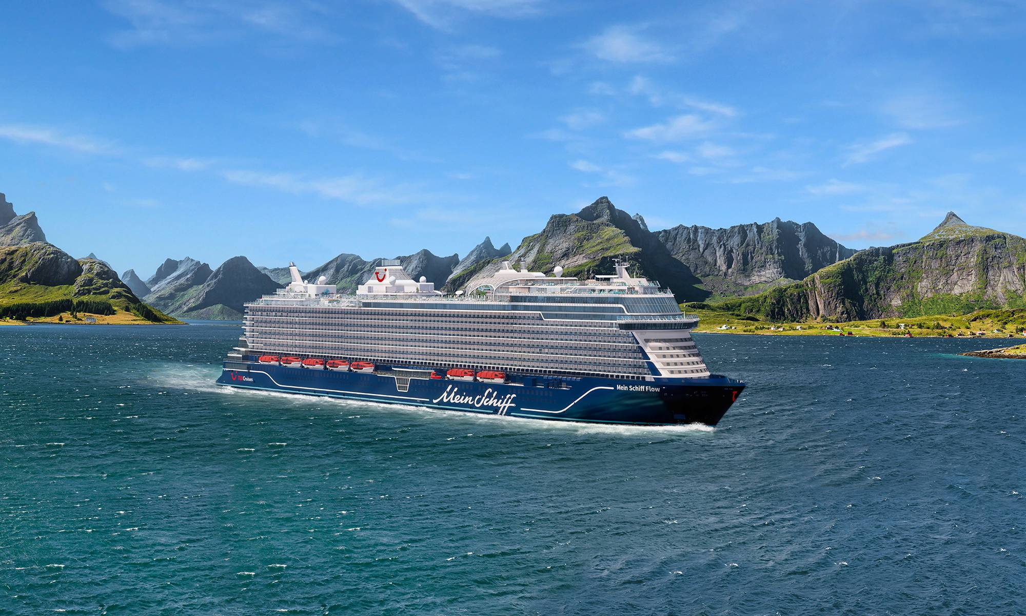 Mein Schiff Flow Schiffsansicht