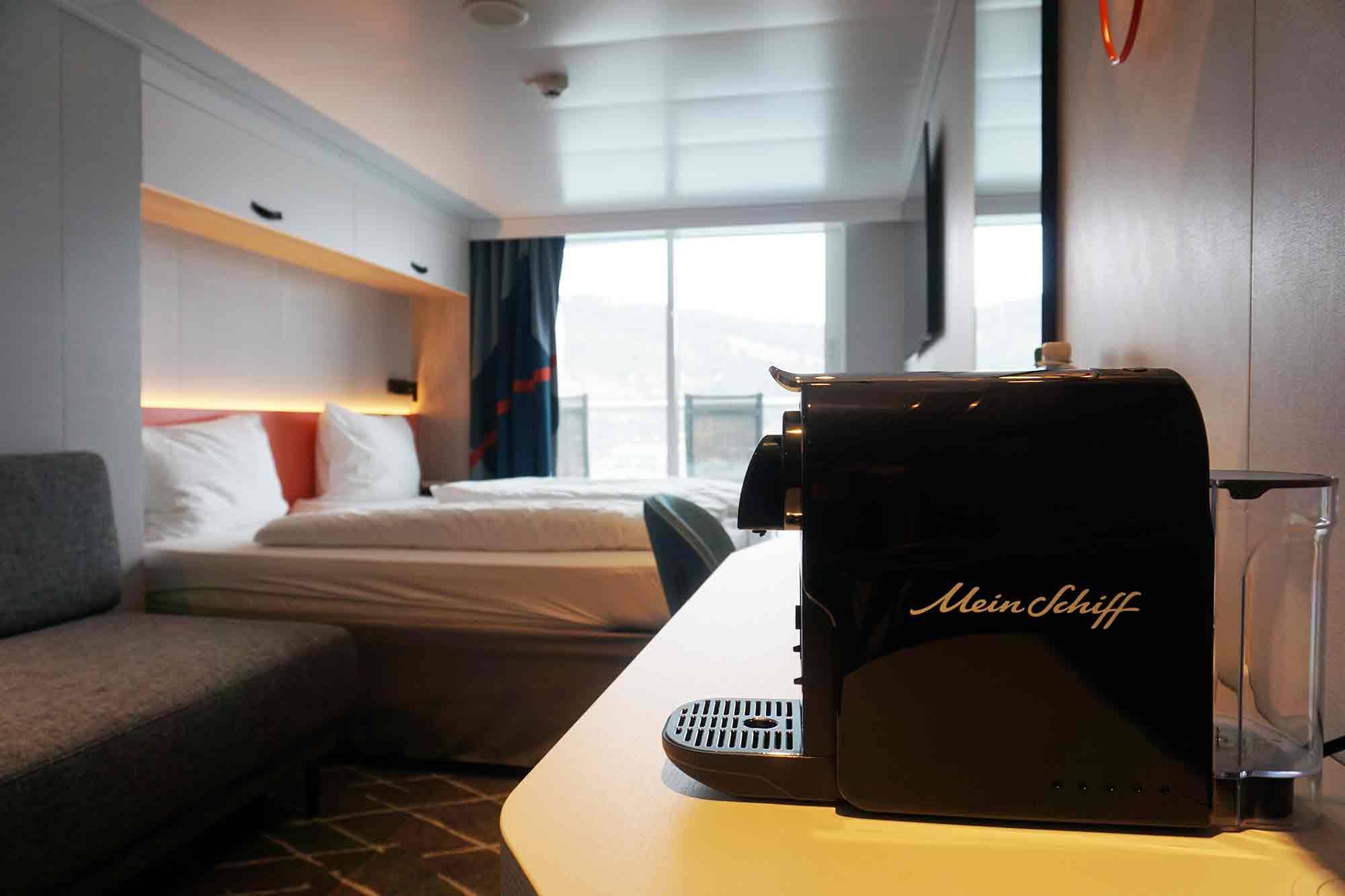Mein Schiff Relax balcony standard stateroom number 12046