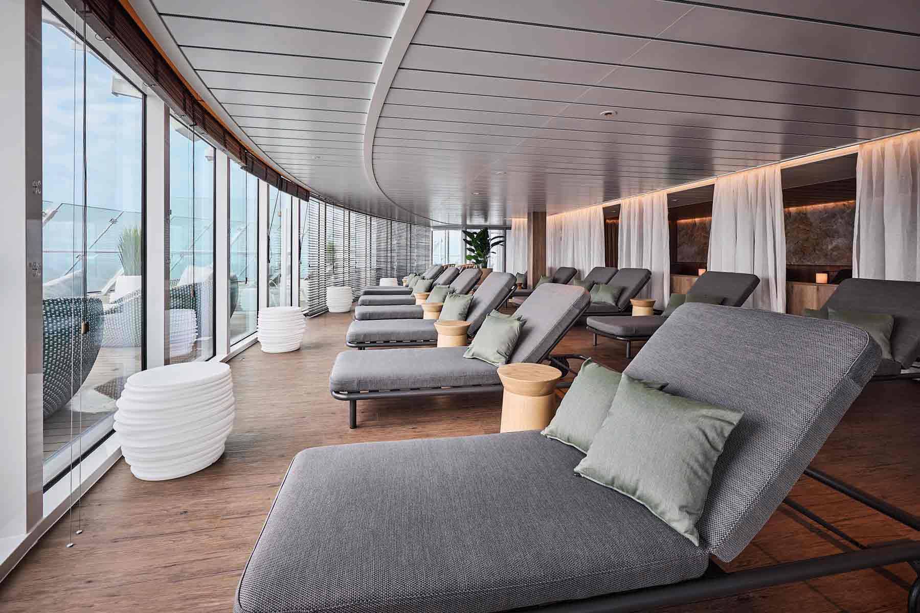 Mein Schiff Relax SPA & Meer relaxation room