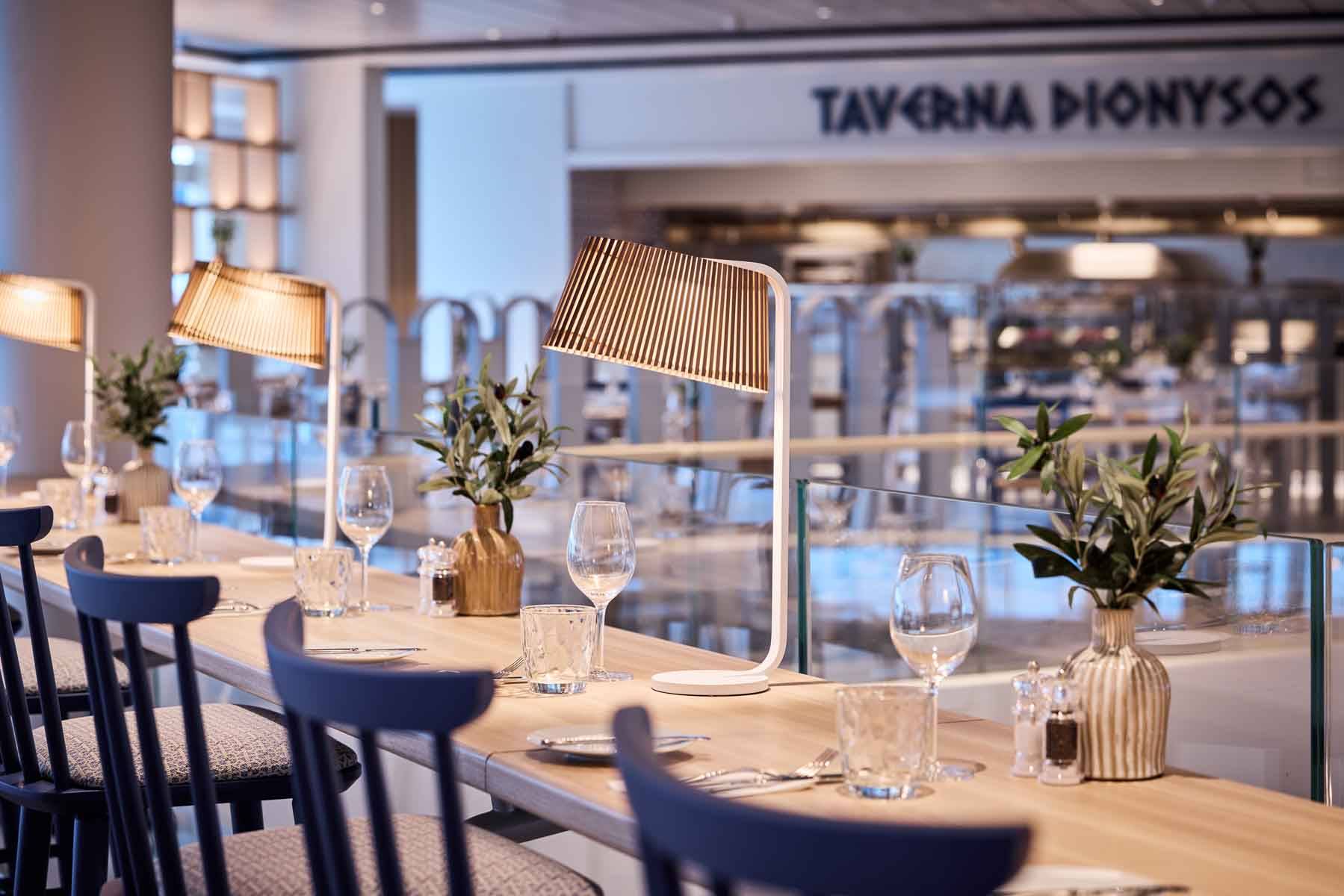 Mein Schiff Relax Taverna Dionysos