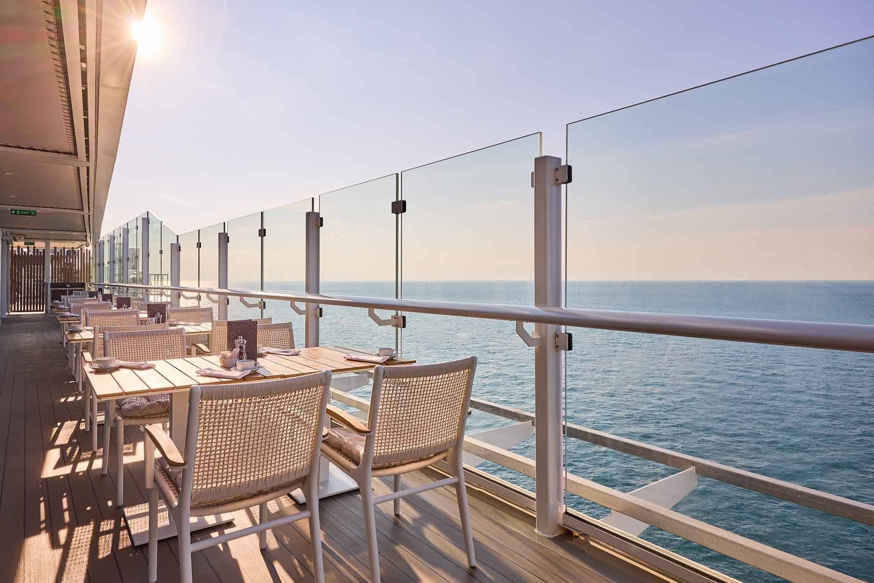 Mein Schiff Relax X-View outdoor area