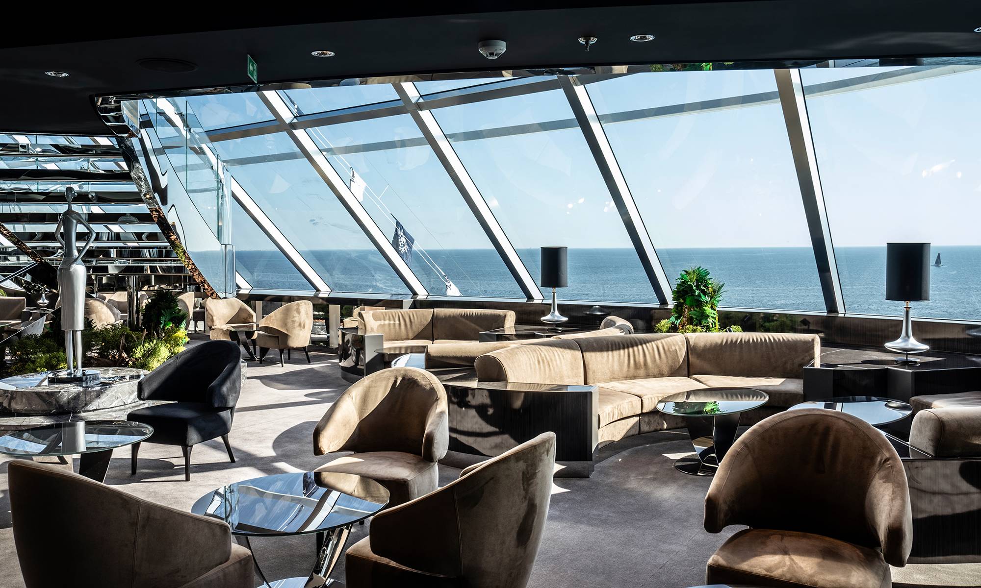 MSC Euribia MSC Yacht Club Top Sail Lounge