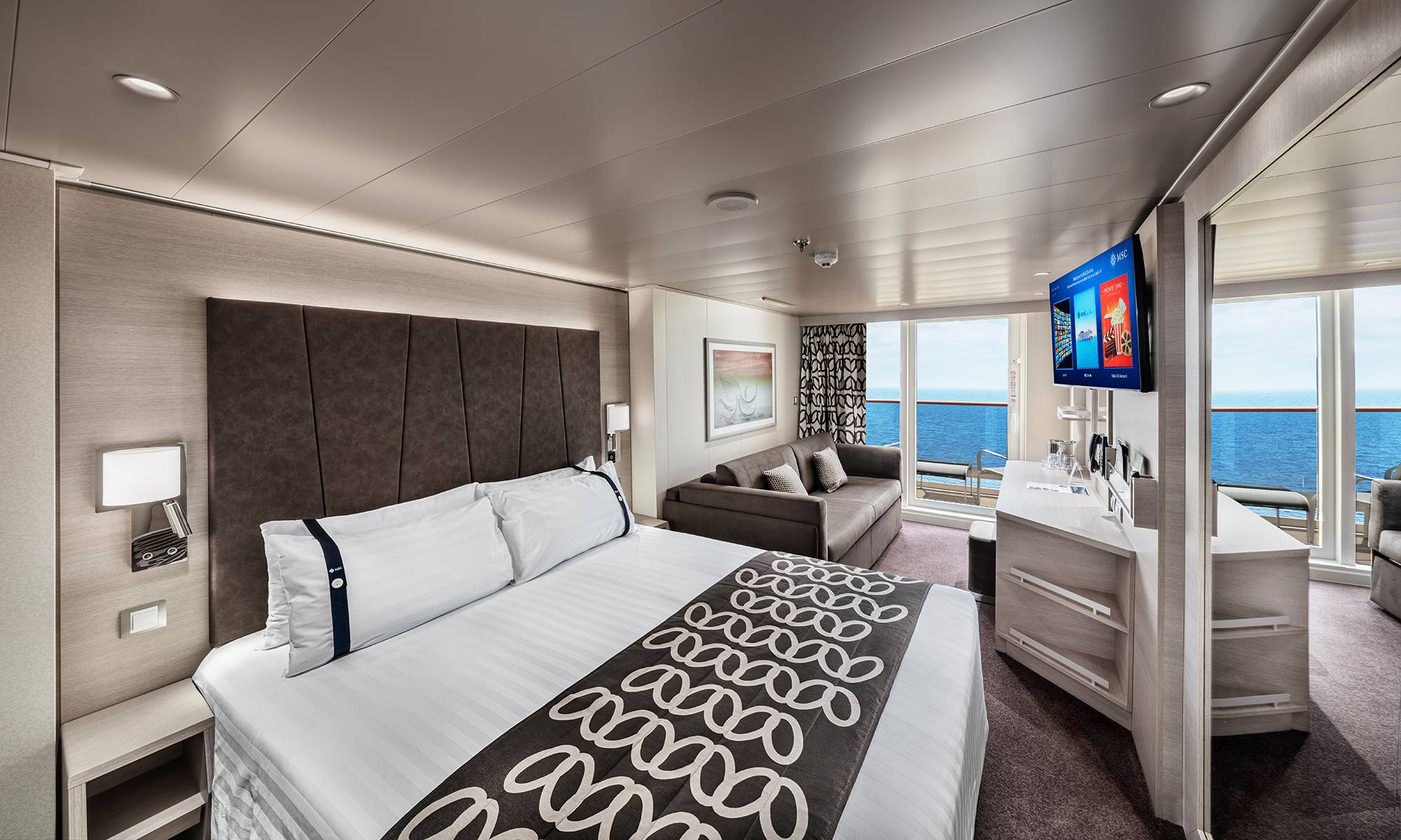 MSC Euribia Deluxe Balkonkabine Aurea