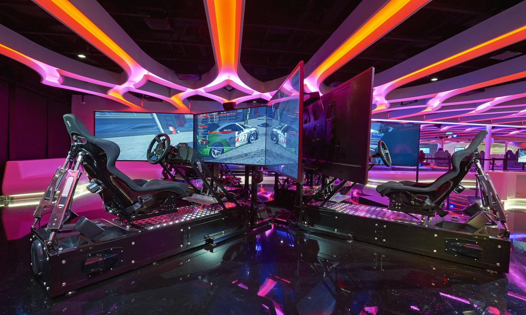 Videospielhalle - Car Simulator