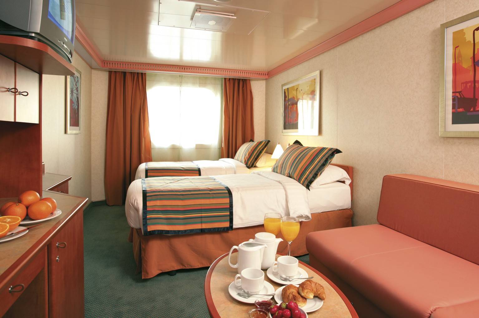Oceanview stateroom