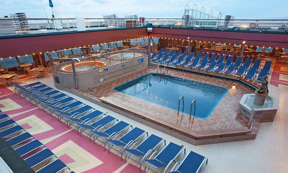 Carnival Freedom Pooldeck Endless