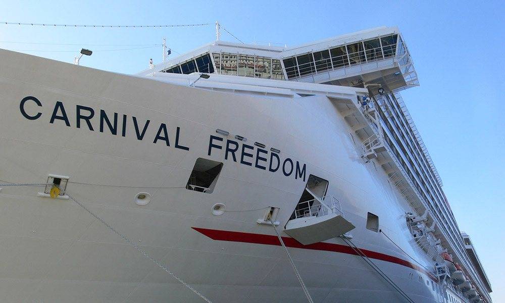 Carnival Freedom Schiffsansicht