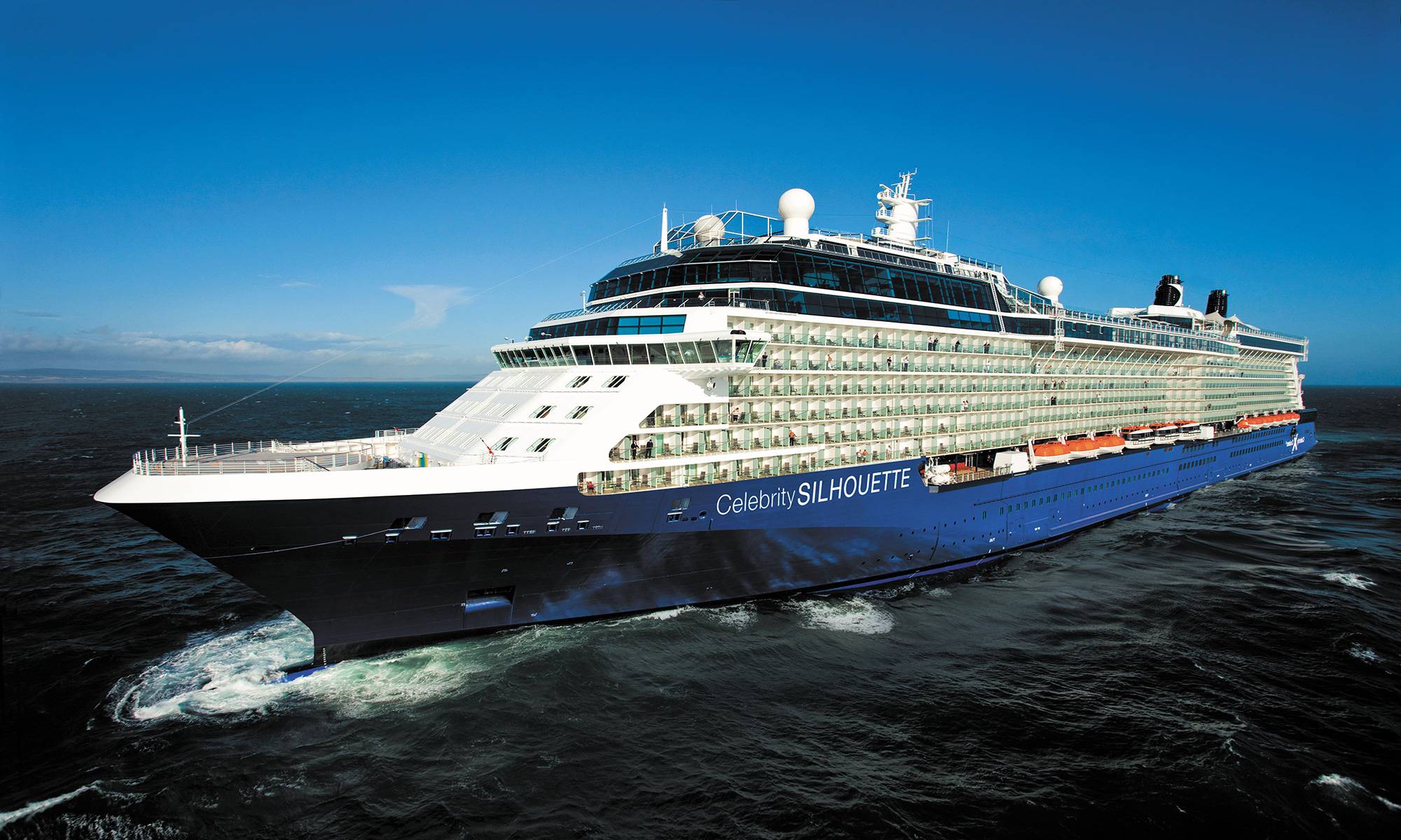 Celebrity Cruises Silhouette Schiffsansicht