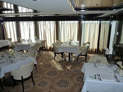 Das exklusive Restaurant für die Gäste der Suiten "The Haven"