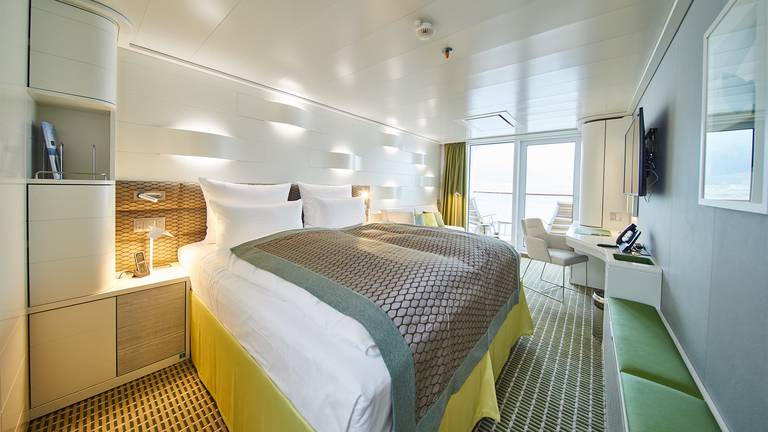 Hanseatic Nature balcony stateroom
