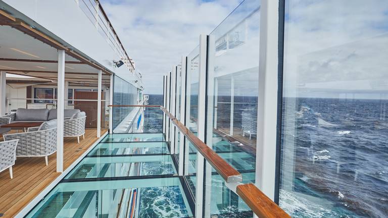 Hanseatic Nature glass balcony