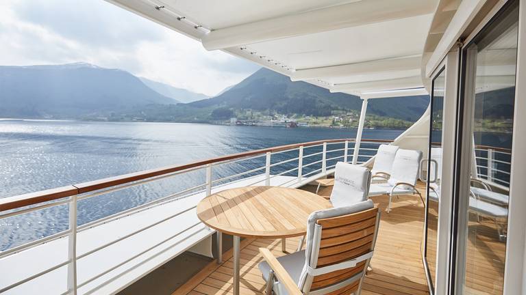 Hanseatic Nature Grand Suite balcony