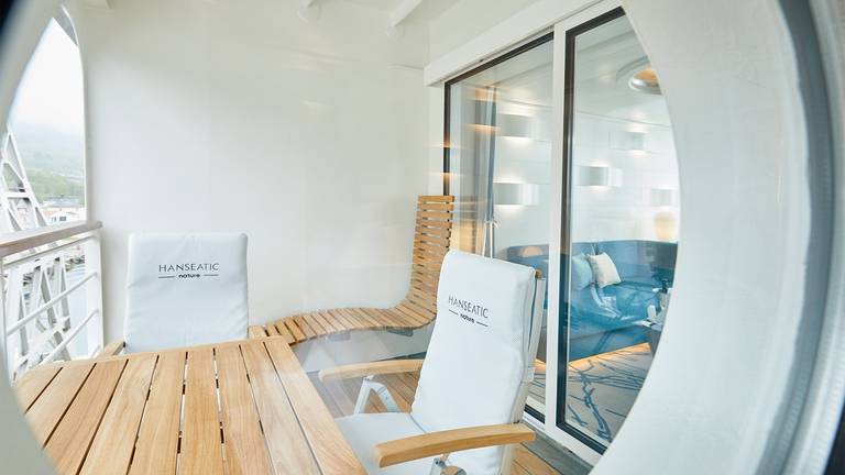 Hanseatic Nature Junior Suite balcony