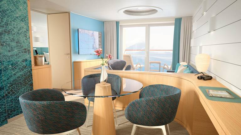 Hanseatic Nature Junior Suite livingroom