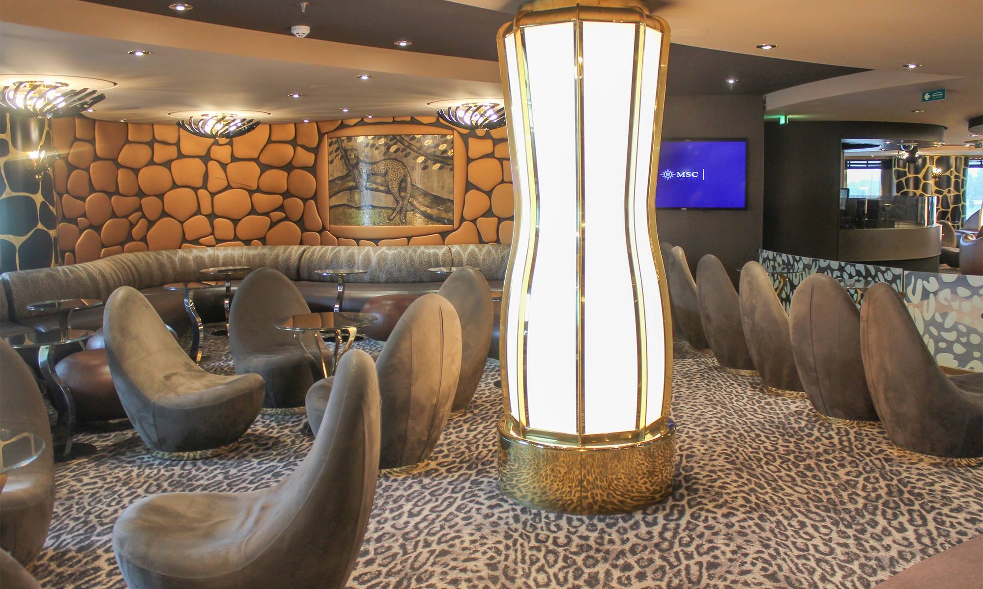 MSC Preziosa Safari Lounge