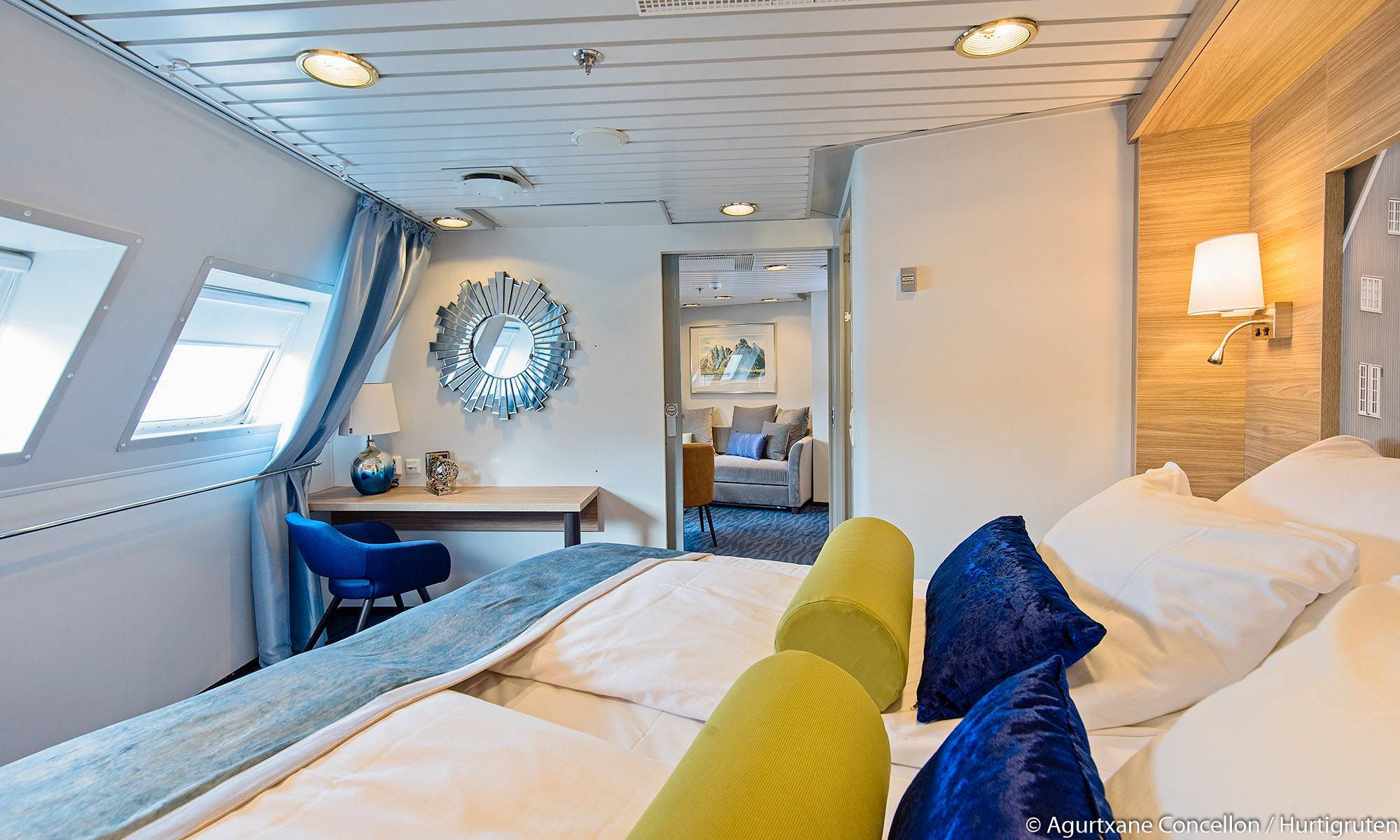 Nordnorge Expedition Suite Schlafbereich