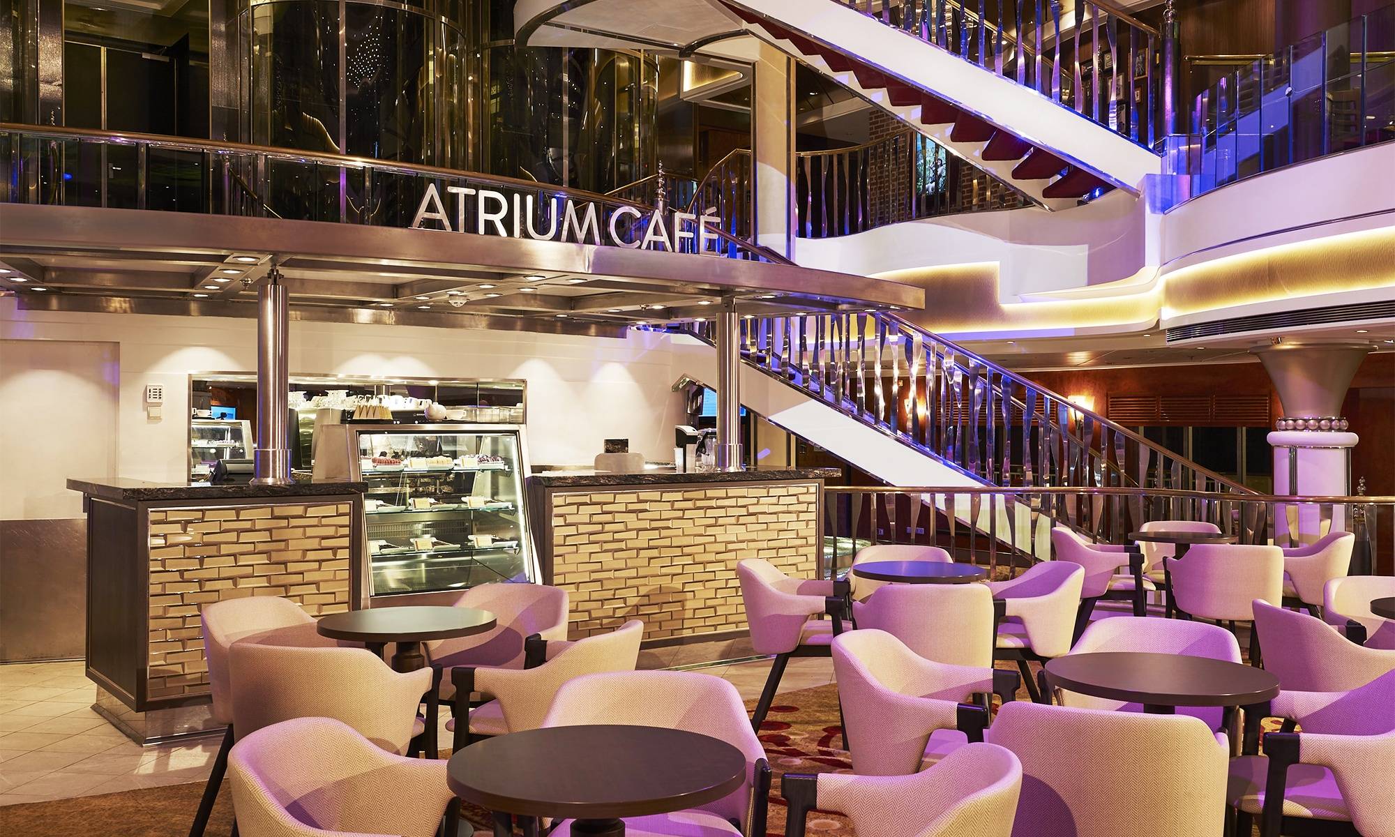 Norwegian Star Atrium Coffee Bar