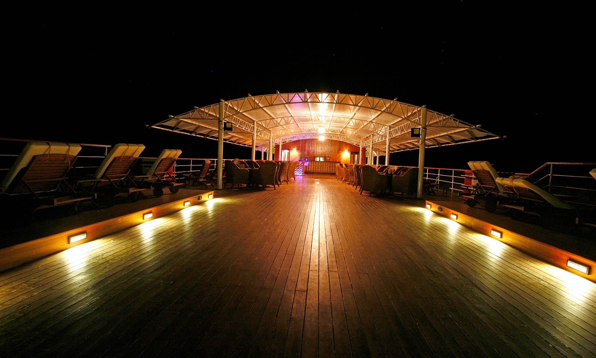 Paukan 2007 - Aussicht von der öffentlichen Lounge
