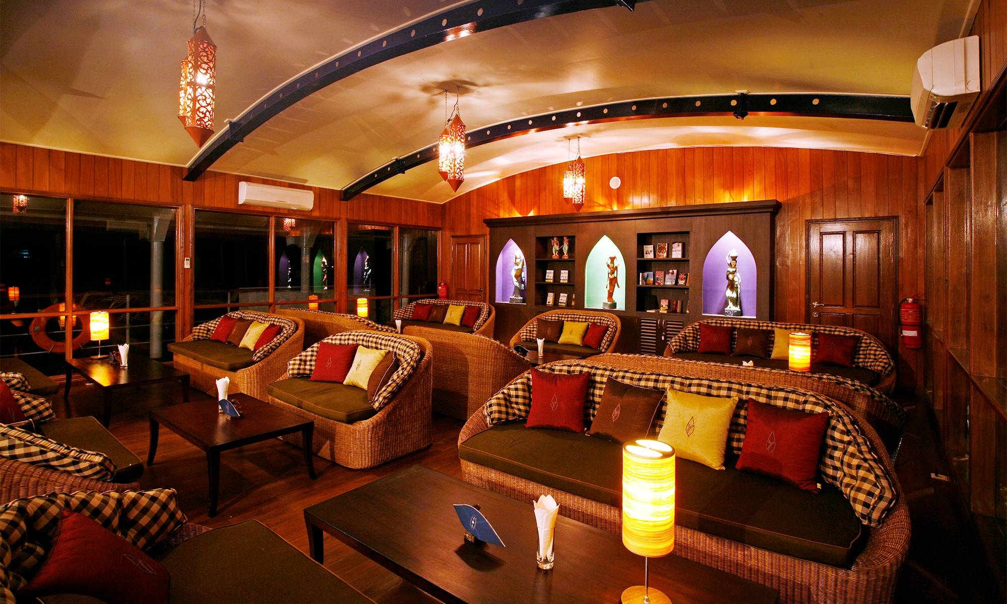 Paukan 2007 - Dekoration in der Lounge