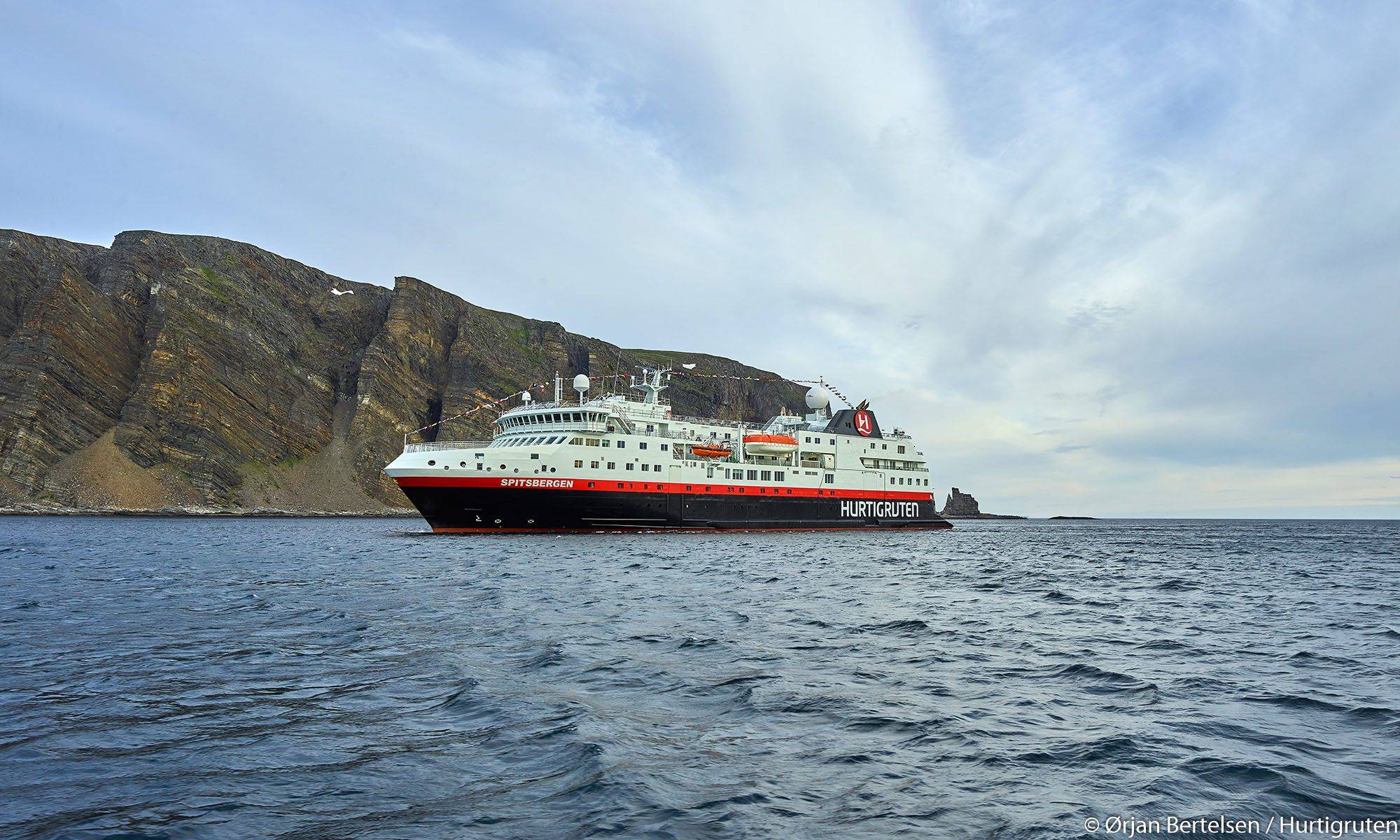 Spitsbergen Schiffsansicht
