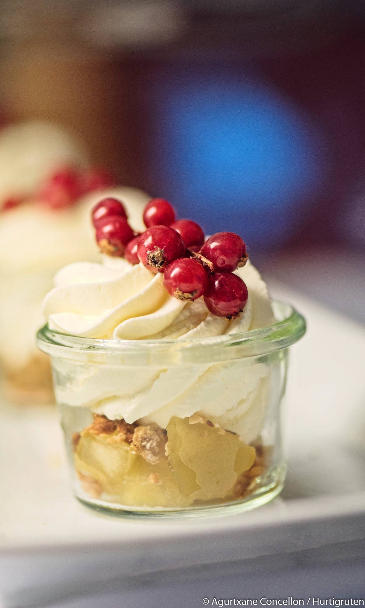 Trollfjord Restaurant Dessert